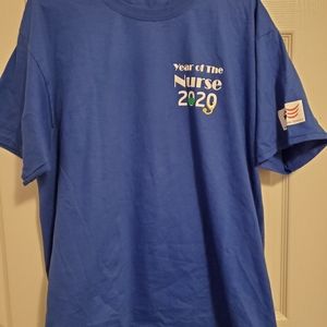 Year on the nurse shirt